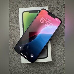 iPhone 14, 128G, Midnight with Lightning Cord unlocked